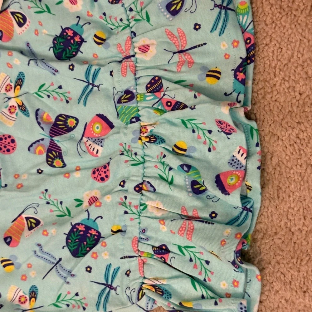 NWT Gymboree garden print ruffle tank, Size 8